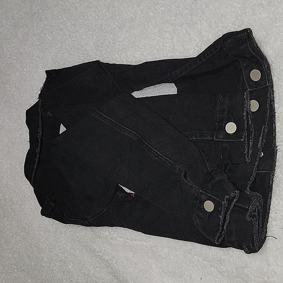 BNWT EMILY THE STRANGE X DOLLS KILL TRUCKER JACKET - Picture 5 of 10